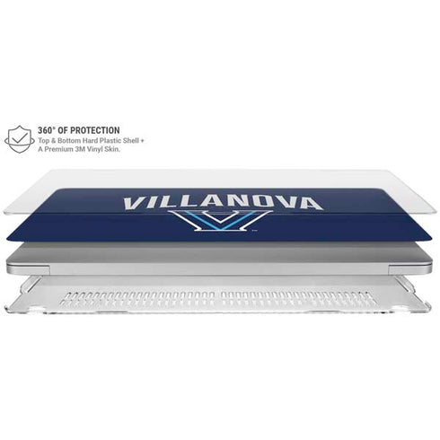 Villanova University Wildcats Black MacBook Air 15in (2023-2025) Case plus Skin